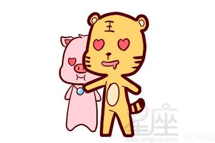 属虎男生属猪女生性格合不合，属虎女跟属猪男合财吗？