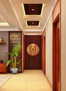 别墅大门对过道风水好吗？需要改吗？