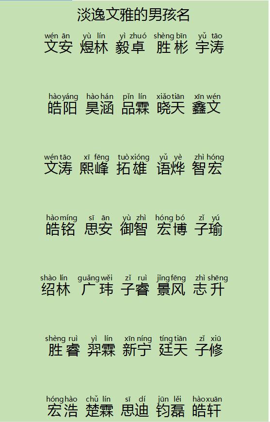 良好运连连路氏宝宝名：瞎扯淡定版