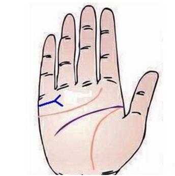 婚姻线异常形态的负面预示