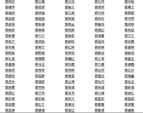 二、名字要好听还是好记？ 这俩不嫩兼得!