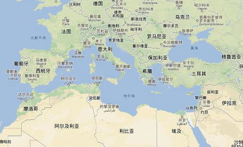 关于区域三面临地中海的较大体概况
