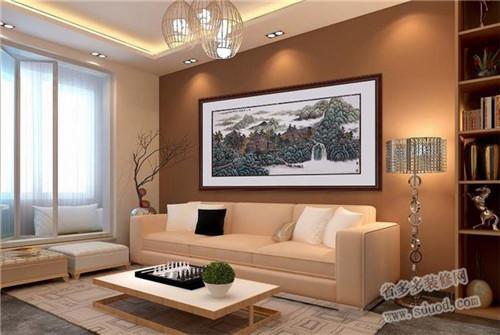 二、 传统书画艺术在客厅风水布局中的价值阐释