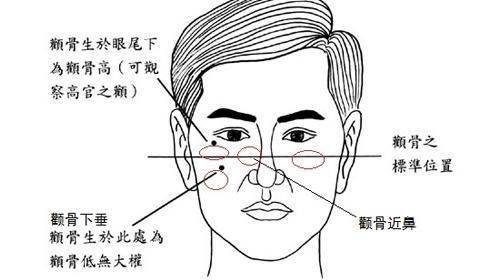 颧骨高耸明显的女性