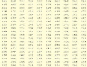 四、抄作业时间：一些名字的大杂烩