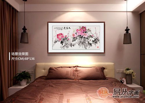 家庭挂画风水，主人房床头适合挂什么风水画？