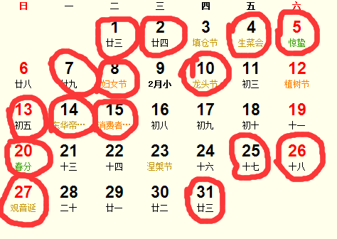 公历与农历对应关系的初步考察