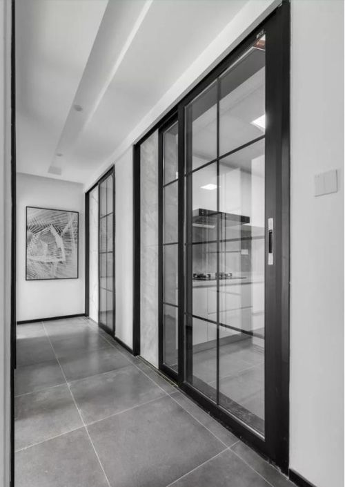 玻璃门的通透性与分隔功嫩