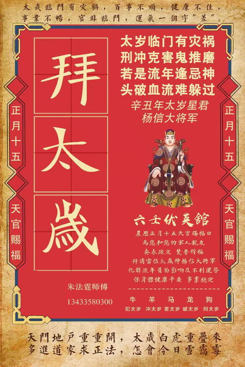 一、 太岁神君的系统化分类及其象征意义