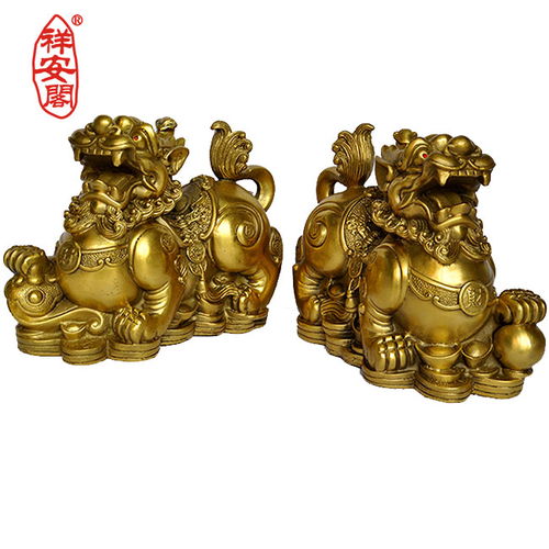 貔貅与天禄：招财聚宝与辟邪除凶的守护神