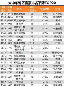 三、 美国《福布斯》杂志2010年全球富有翁排行榜背景资料对照